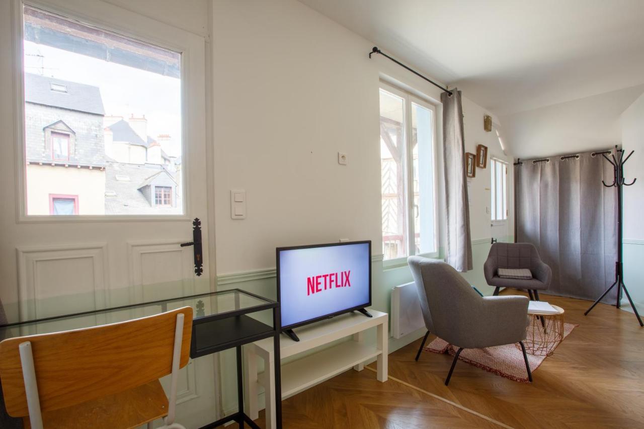 Le Jacobin Appartement Rennes Buitenkant foto